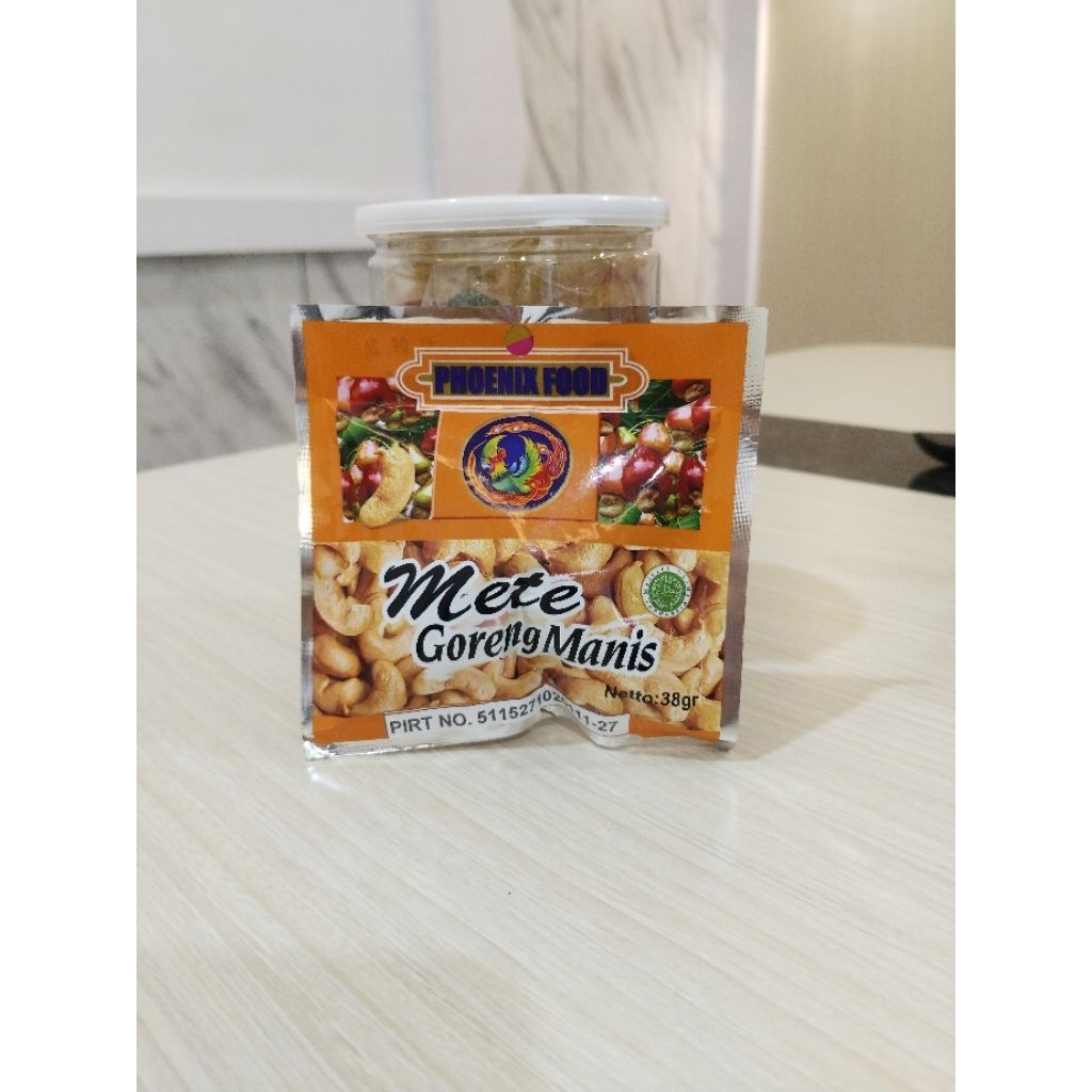 

Oleh Oleh Khas Lombok NTB Mete Goreng Manis Phoenix 38 gr