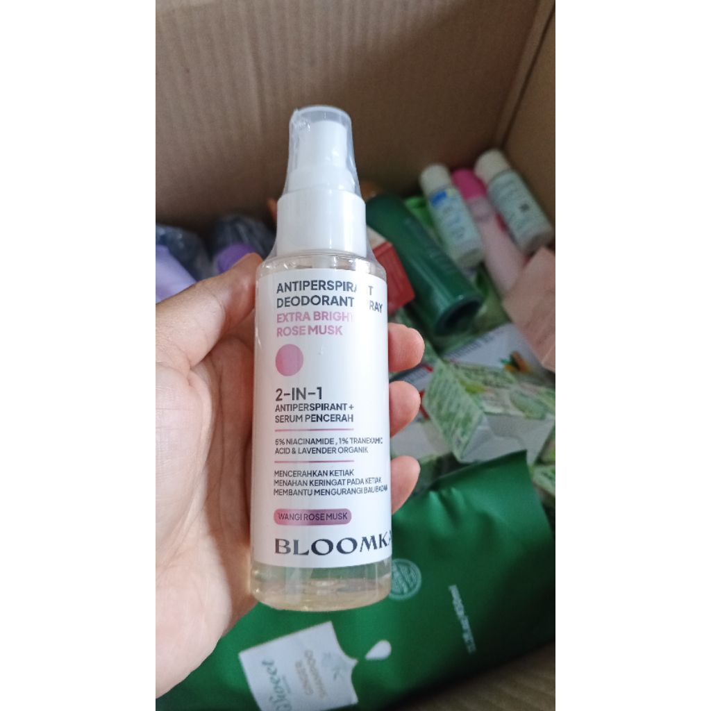 Bloomka Antiperspirant Deodoran Rose Musk