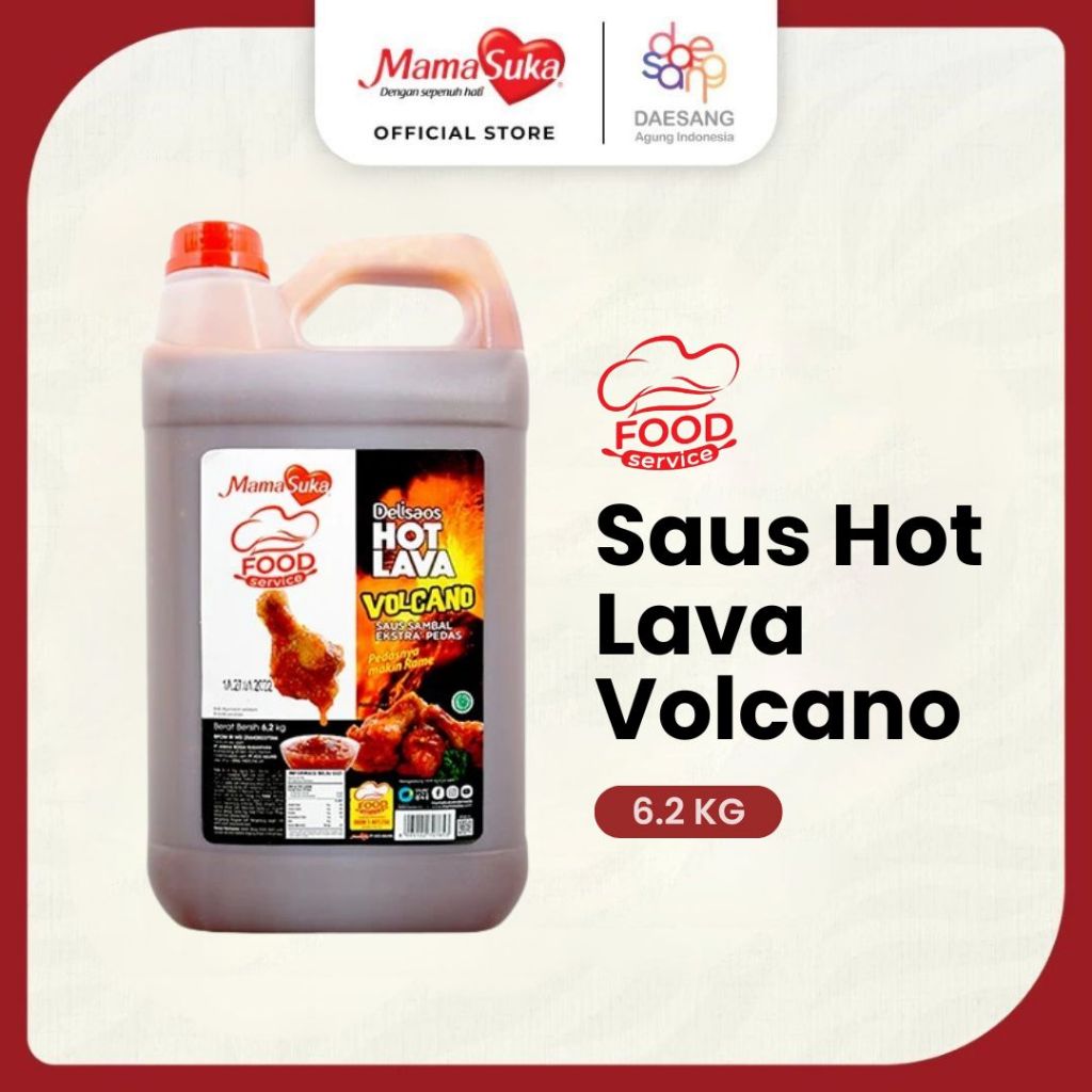 

Mamasuka Hot Lava VOLCANO 6.2Kg Jerigen