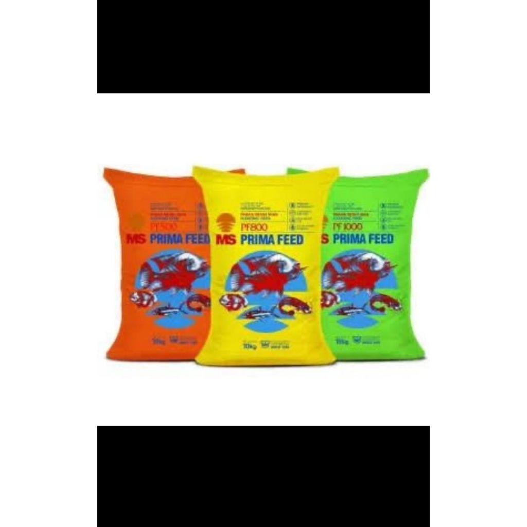 PELET IKAN PF 500,PF 800 DAN PF 1000 Repack 500g PAKAN BENIH IKAN