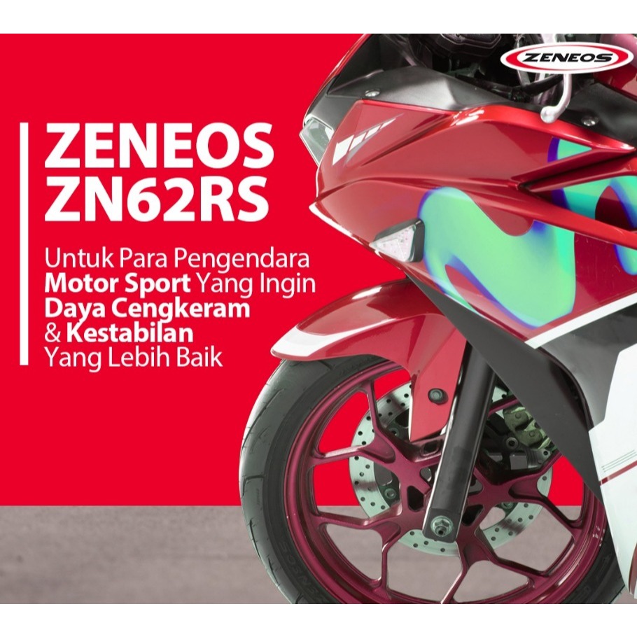 (BAYAR DITEMPAT) BAN ZENEOS 120/70-17 ZN62, ZN62RS, TURINO, ZN91, TUBELESS Ban Motor GTR 150, CBR, M