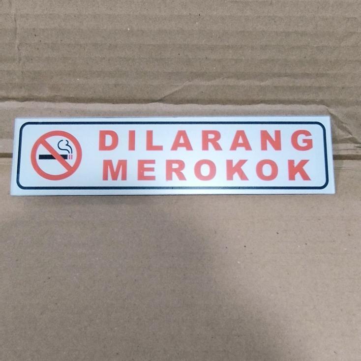 

Akrilik Sign Dilarang Mer0k00k Berfariasi Ukuran 5 x 20 Cm Sticker Vinyl Print Papan Larangan