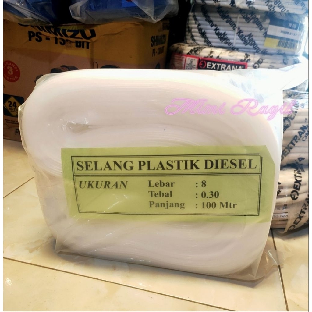 SELANG PLASTIK DIESEL SELANG PENGAIRAN SAWAH 1.5dim 100M