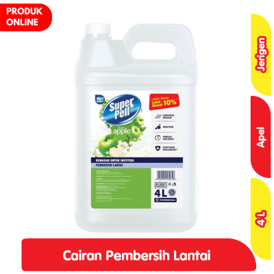 Super Pell Pembersih Lantai Jerigen / Super Pell 4 L