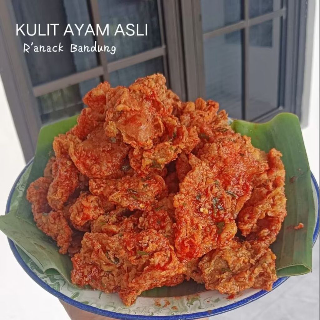 

Kulit Ayam Crispy – Snack Gurih Kriuk | Cemilan Viral Pedas | Bisa COD