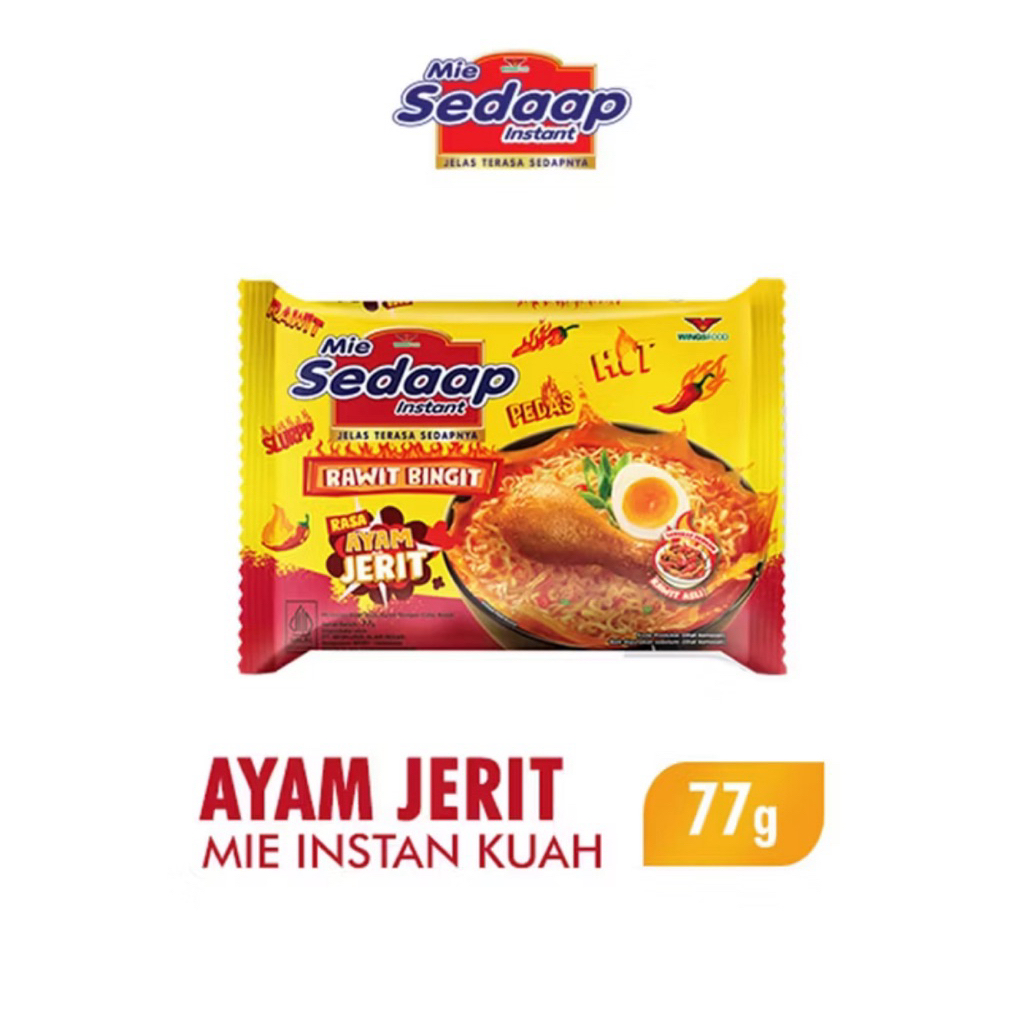 

Sedaap Mie Instan Ayam Jerit 77 gr