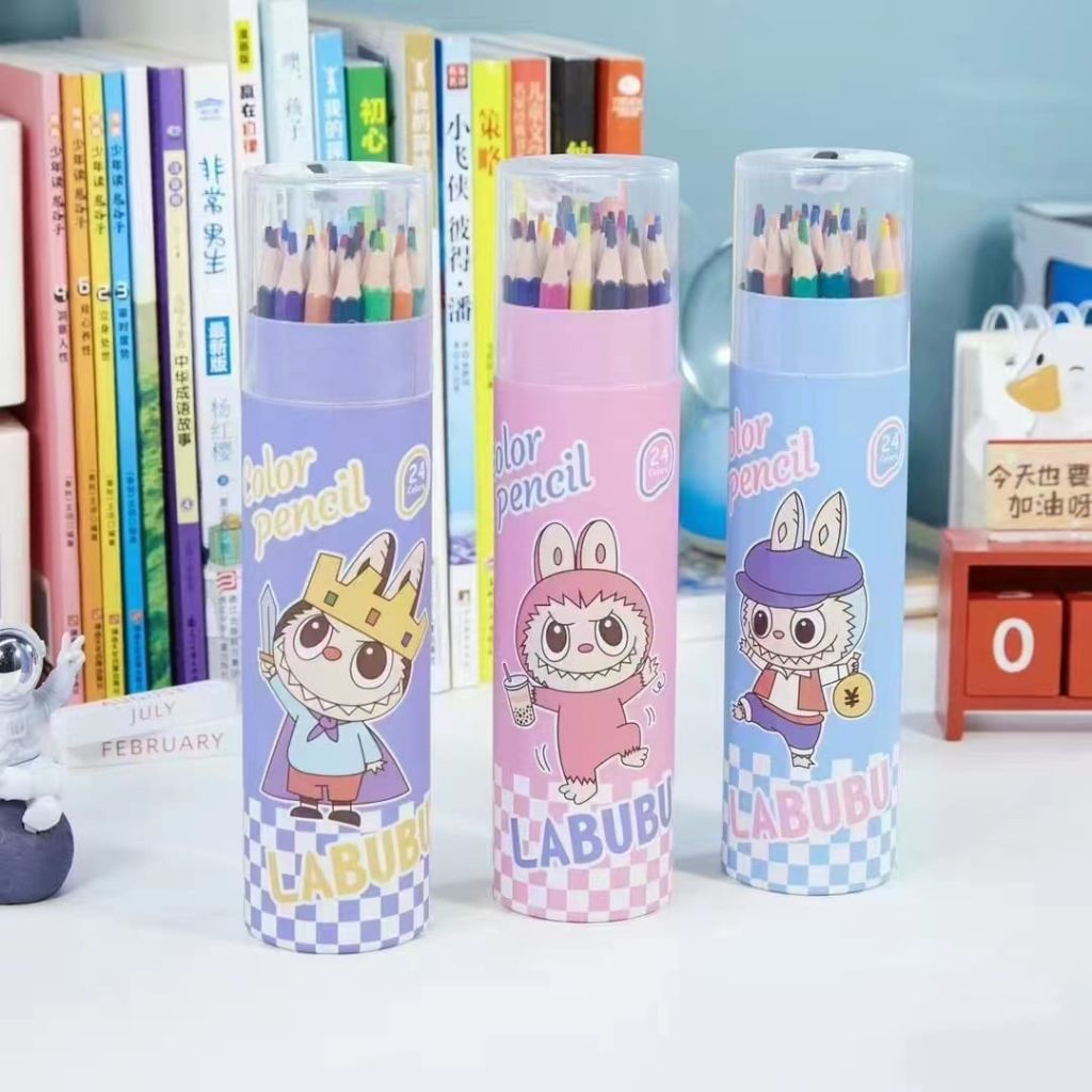 

Pensil Warna plus Rautan isi 24