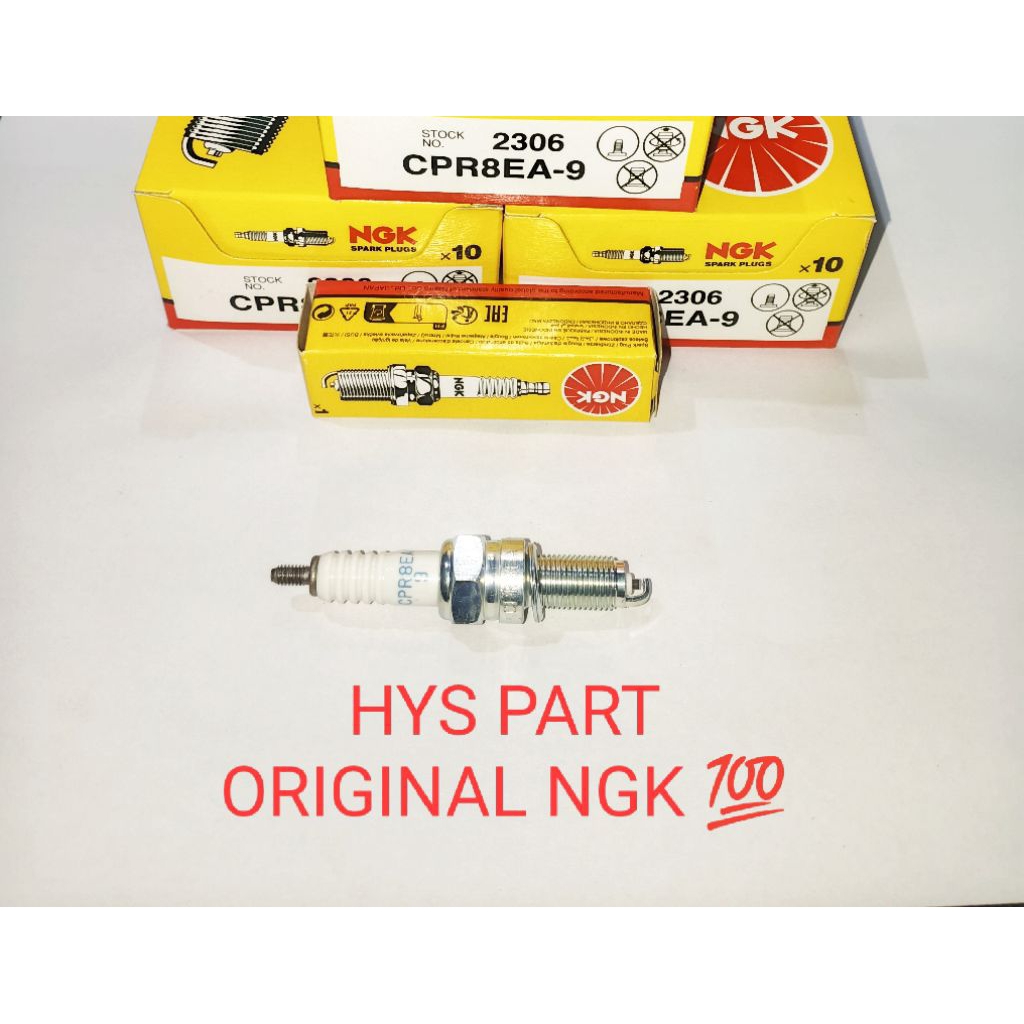 BUSI CPR8EA-9 UNTUK MOTOR HONDA KIRANA SUPRA X 125 BEAT KARBU BEAT FI SCOOPY FI SCOOPY KARBU SPACY V