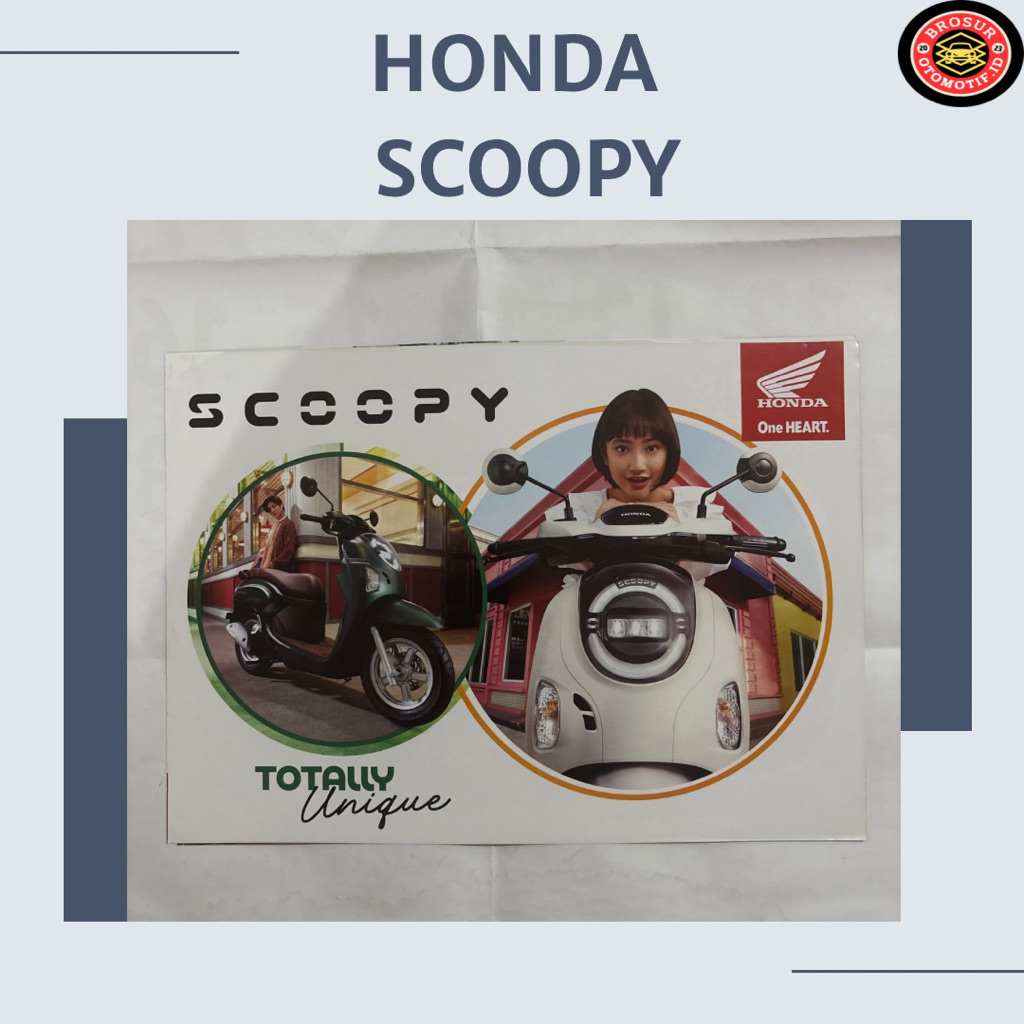 Brosur Honda Scoopy ( leaflet )