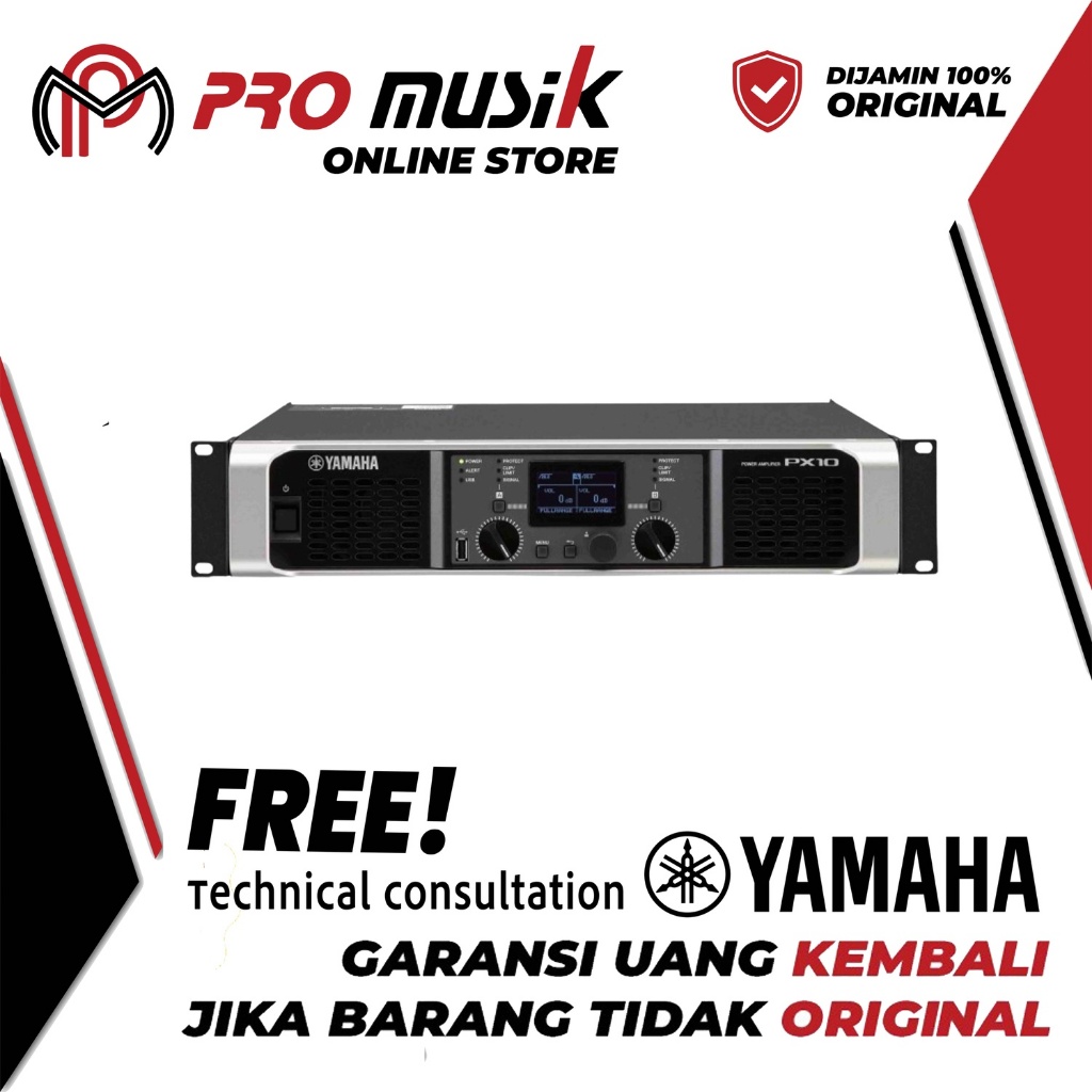 Yamaha PX 10 PX10 PX-10 Power Amplifier Sound System