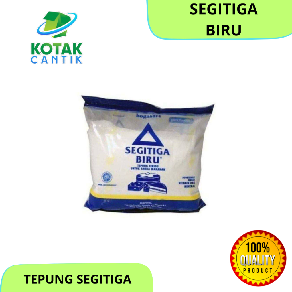 

[ 500gr ] TEPUNG SEGITIGA BIRU 500 gram TEPUNG TERIGU MURAH