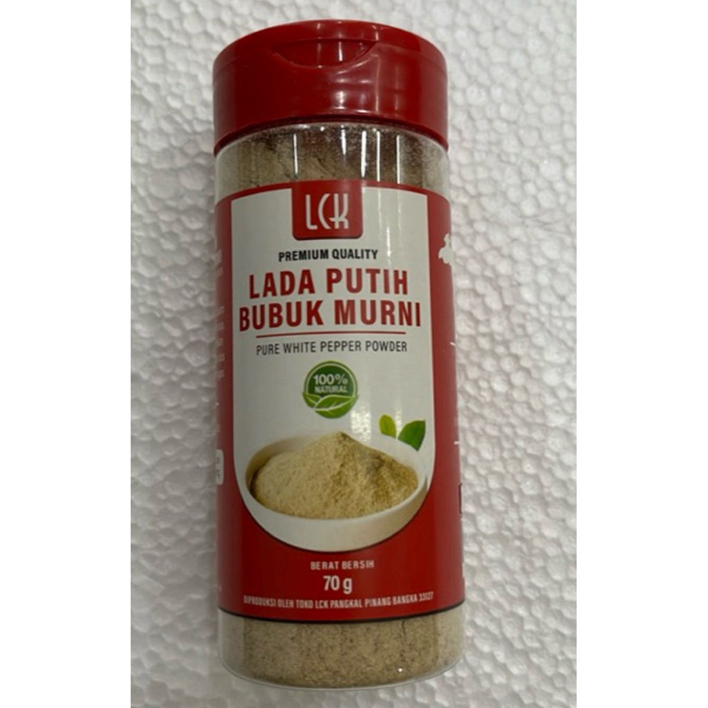 

Lada Halus Putih Sangrai Bubuk Pedas Toko LCK Pangkalping