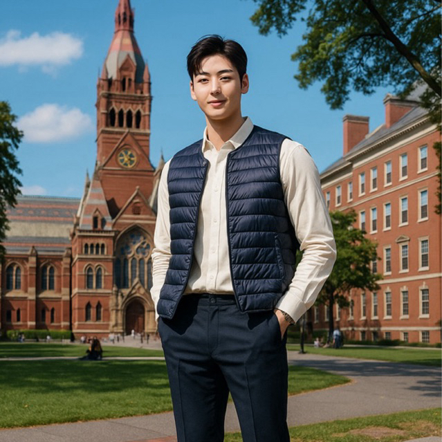 Jaket Vest Pria Wanita Uniqlo Ultra Light Down Wide Quilt Winter Vest Jacket Pocketable Original