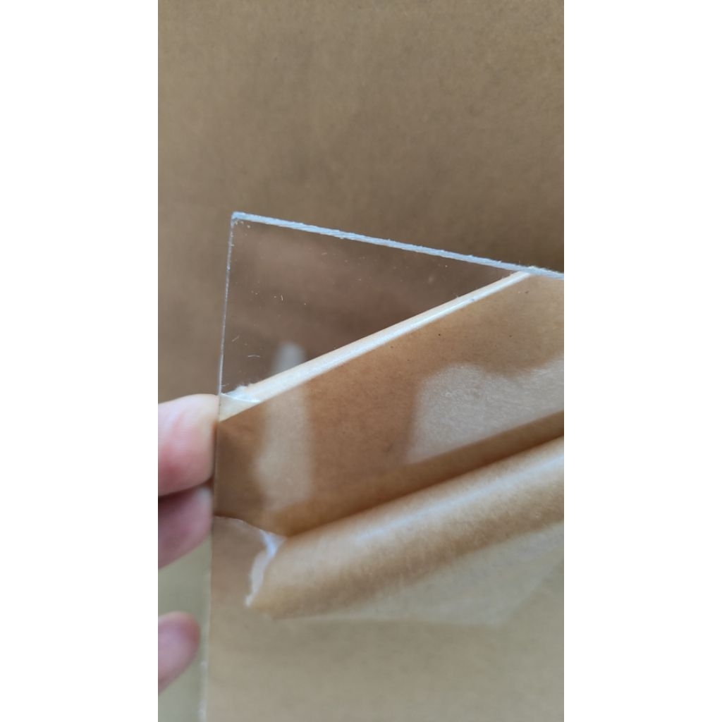 jual Akrilik bening tebal 2mm x 1 x 2 meter