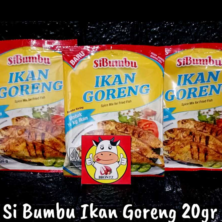 

SI BUMBU IKAN GORENG 20GR-BUMBU MASAK INSTANT-BRONTZ JOGJA
