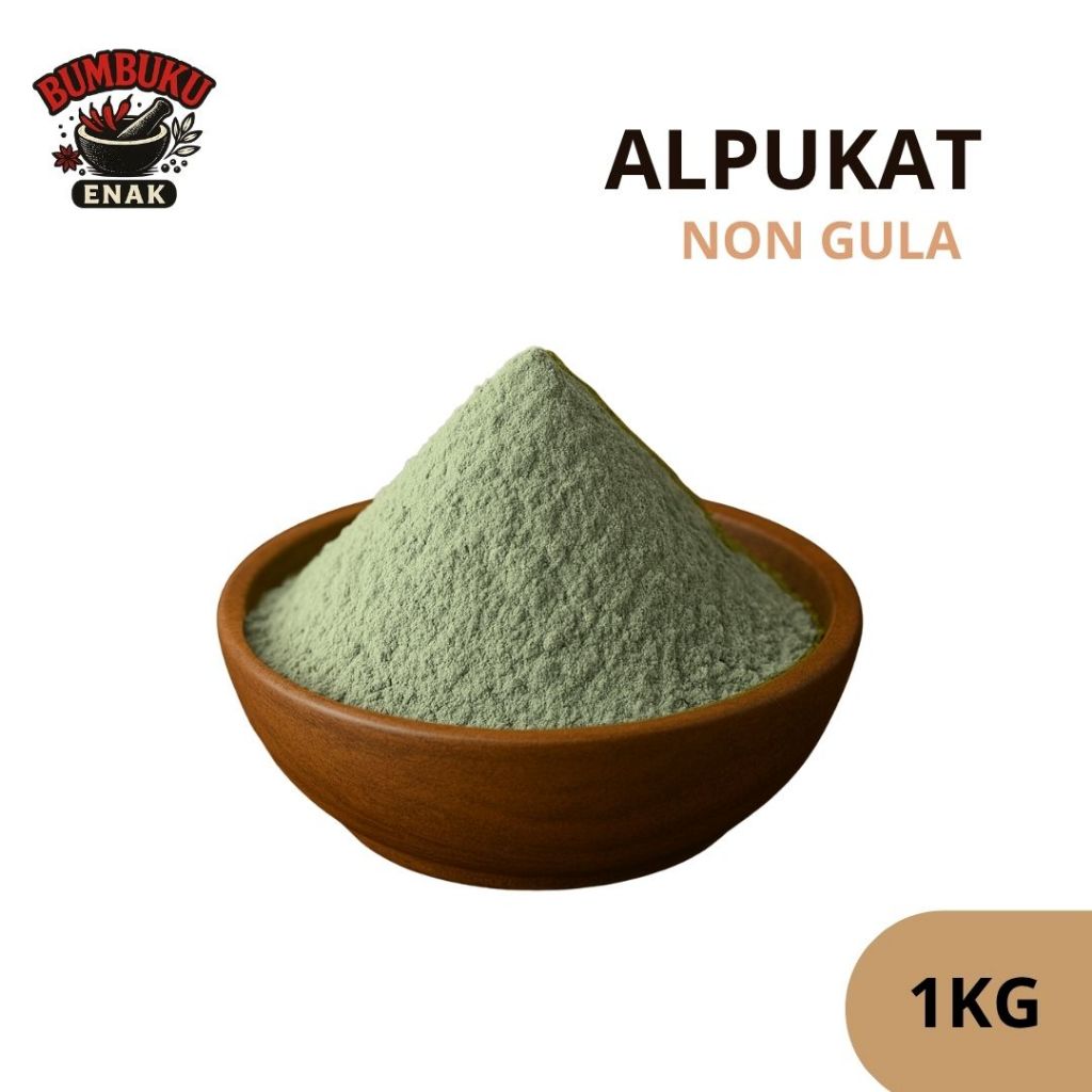 

Bubuk Alpukat Non Gula 1KG – Bumbu Tabur Minuman Rasa Buah Creamy Tanpa Pemanis, Cocok untuk Diet & F&B