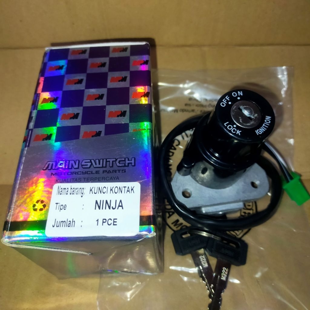 Kunci Kontak Depan Ninja 150 R (2Tak)