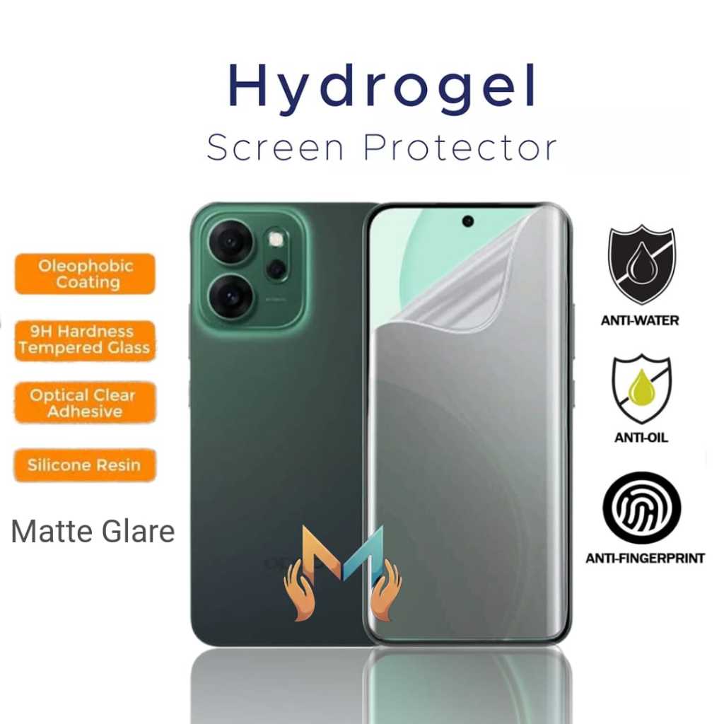 Anti gores jelly Hydrogel matte glare OPPO RENO 14F 5G anti minyak