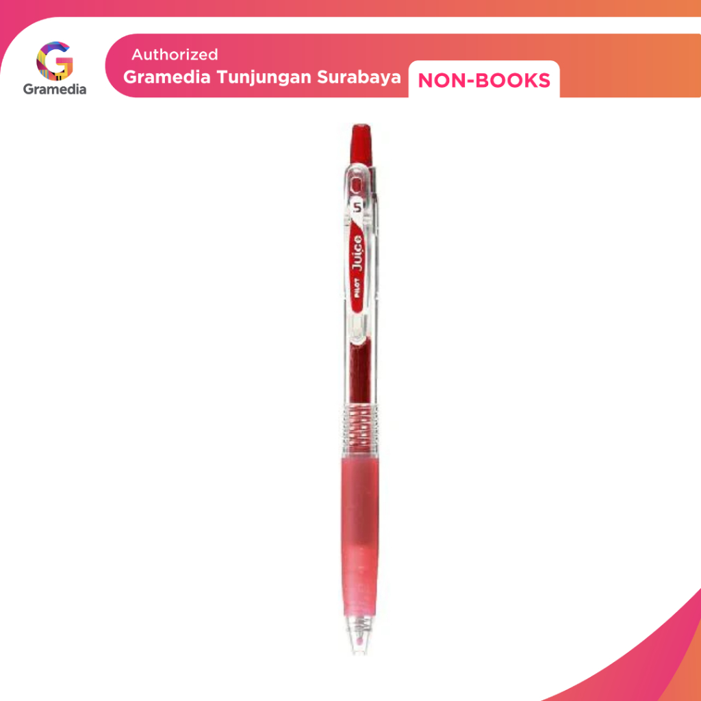 

Gramedia Tunjungan : PILOT BALLPOINT JUICE LJU:10EF:R 0.5 RED