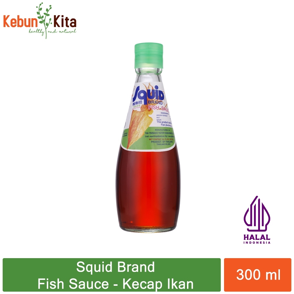 

[oddsolshop] pekanbaru/Squid Brand 300ml Kecap Ikan Saus Makan Fish Sauce Saos Masak