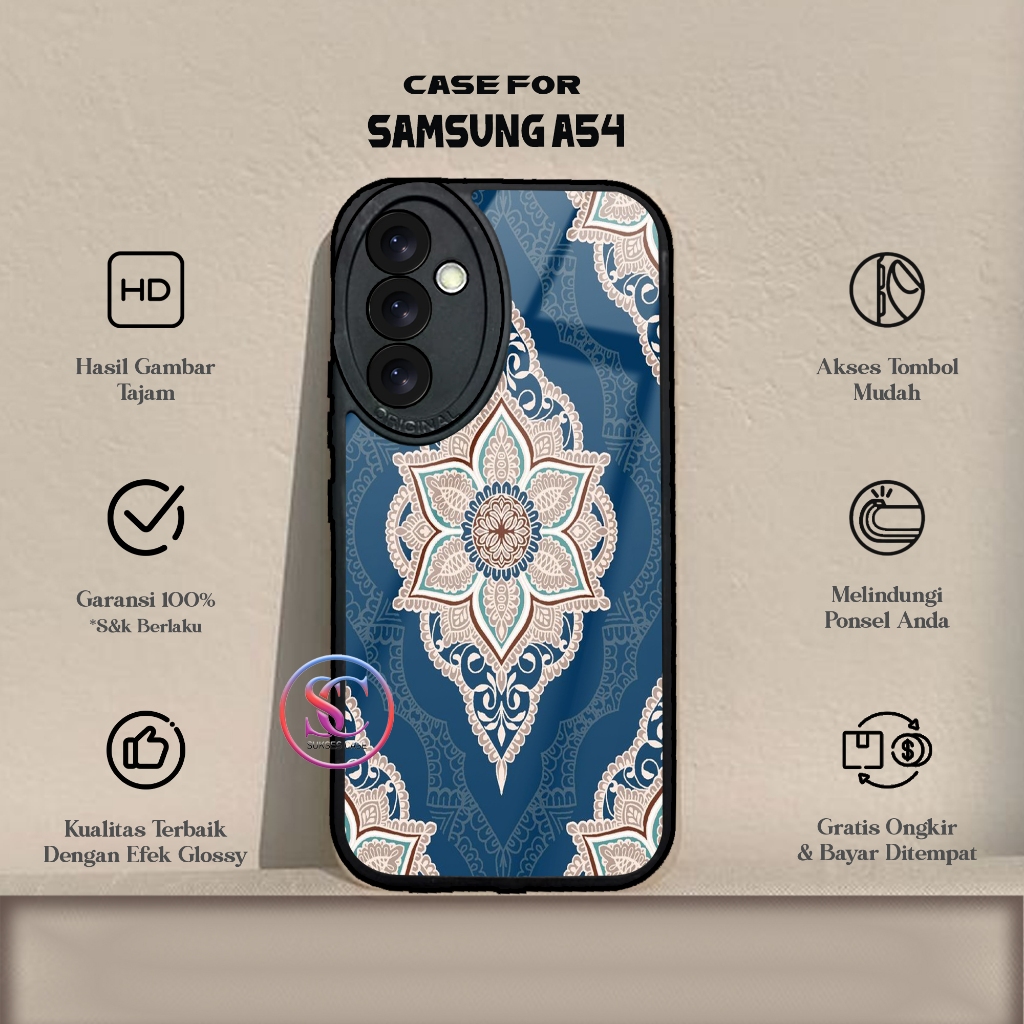 Case SAMSUNG A54 - SOFTCASE GLOSSY 2D  Samsung a54 - Silikon Hp Samsung - Silicon Hp Samsung - Kessi