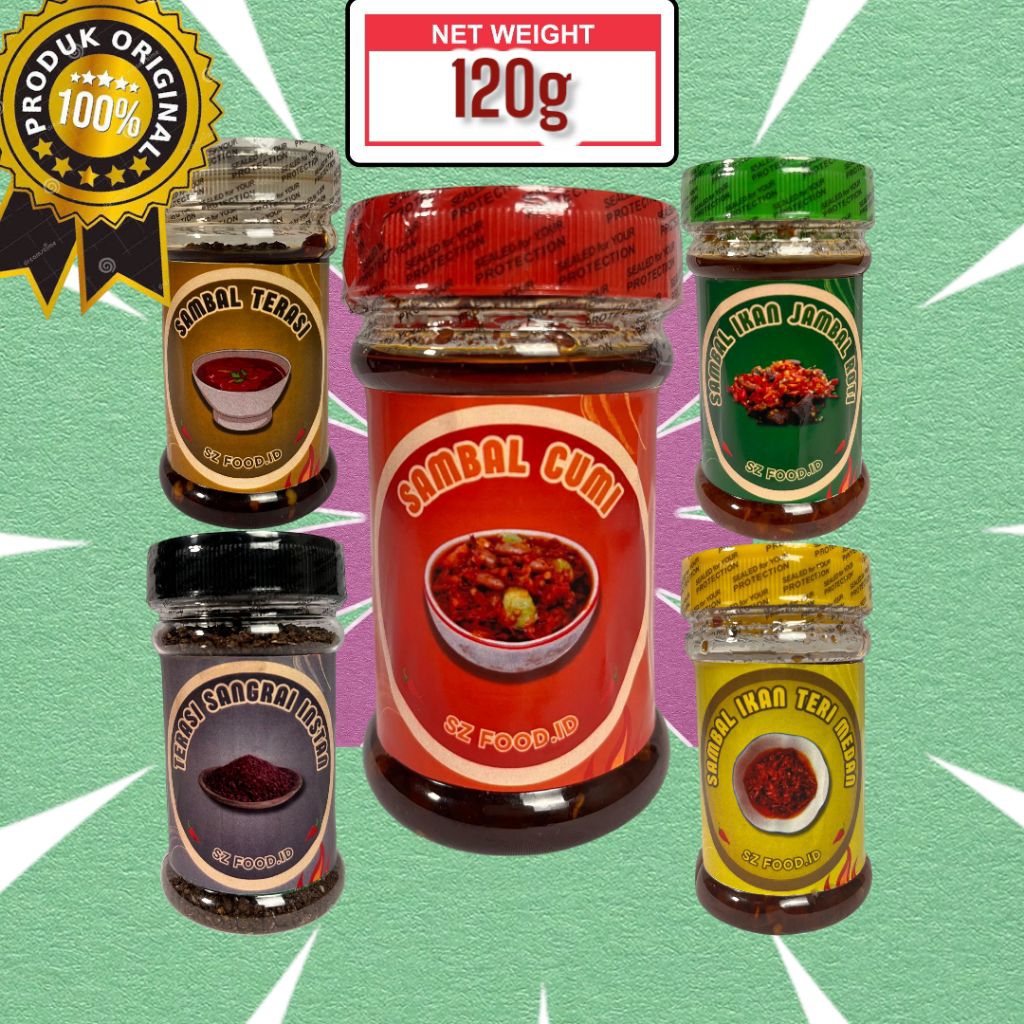 

Aneka Sambal Cumi Pedas - Sambal Teri medan - Sambal jambal roti-Sambal terasi