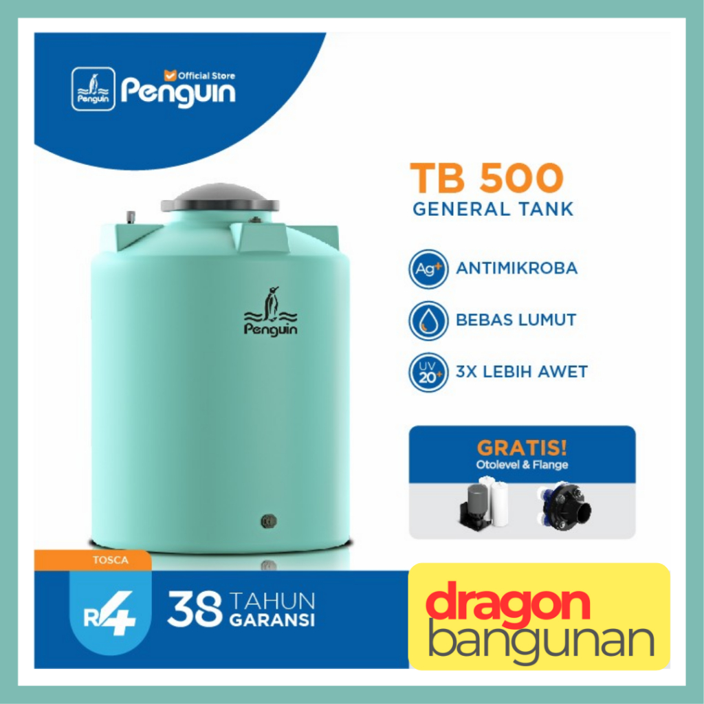 Tangki Air Penguin TB 500 - Toren Tandon Air Penguin 5000 liter - Tosca