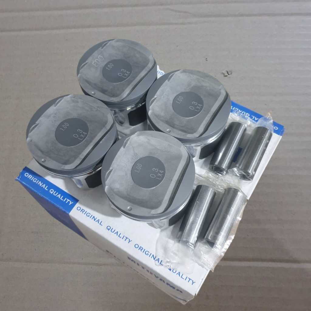 PISTON SET OS 100 OS 0.75 OS 0.50 NISSAN LIVINA L10 12010-C241A MITUYAMA