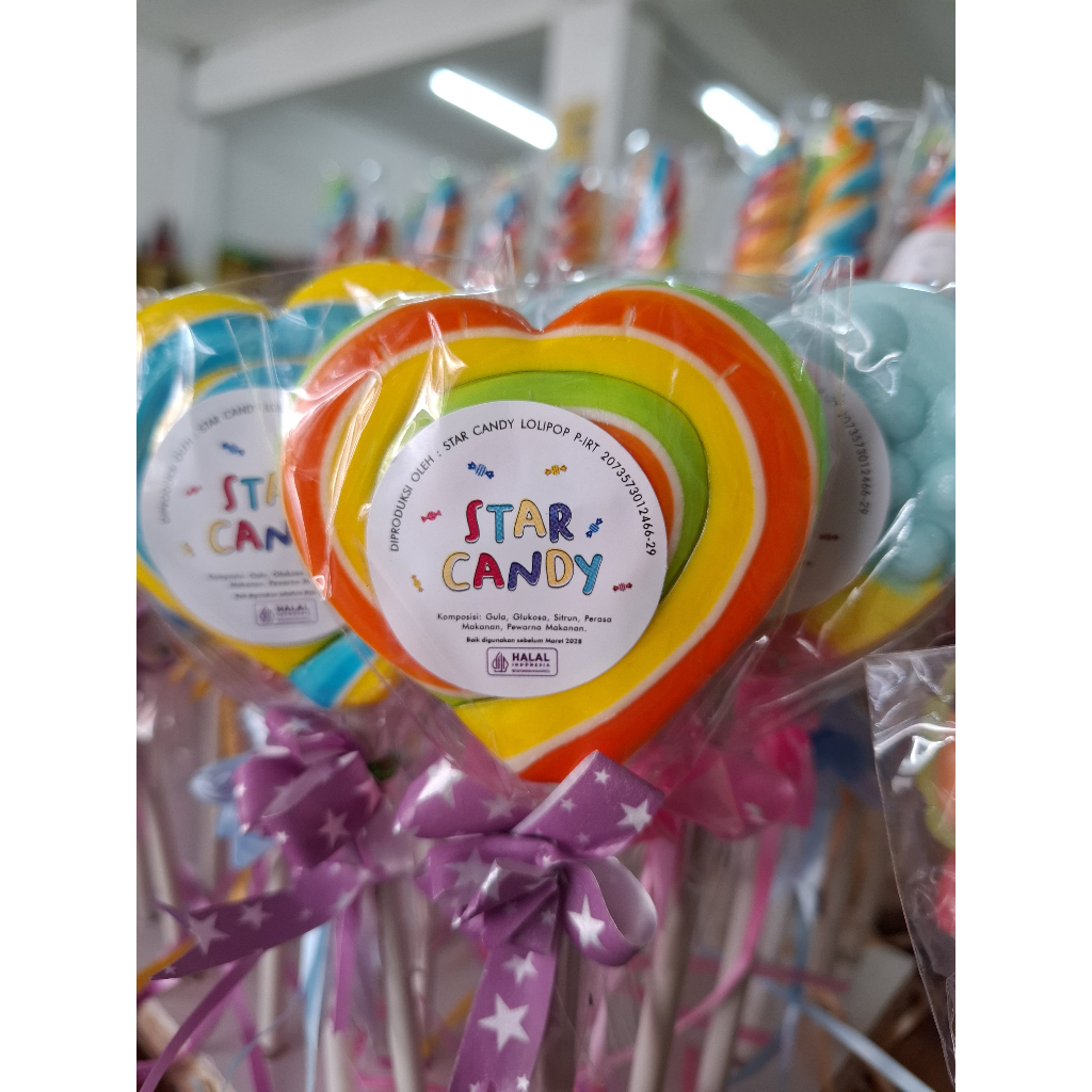 LOLIPOP star candy permen murah dan enak