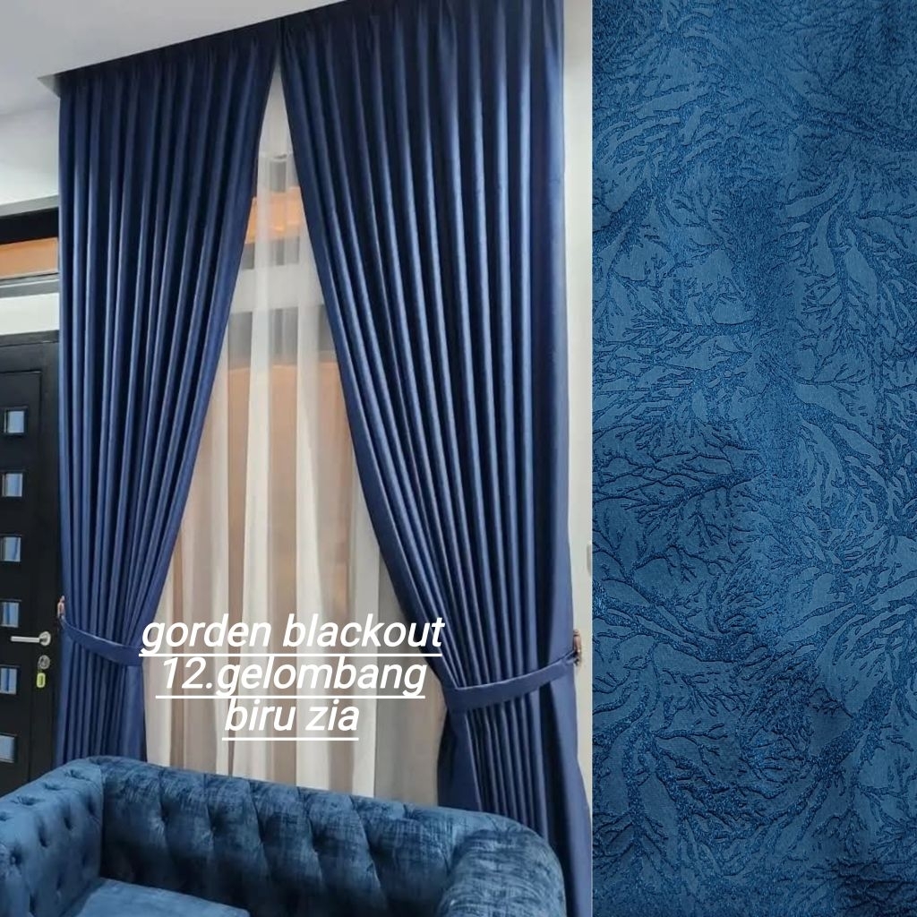 GORDEN BLACKOUT ZIA WARNA BIRU HORDENG JENDELA HORDENG PINTU KORDEN HORDEN