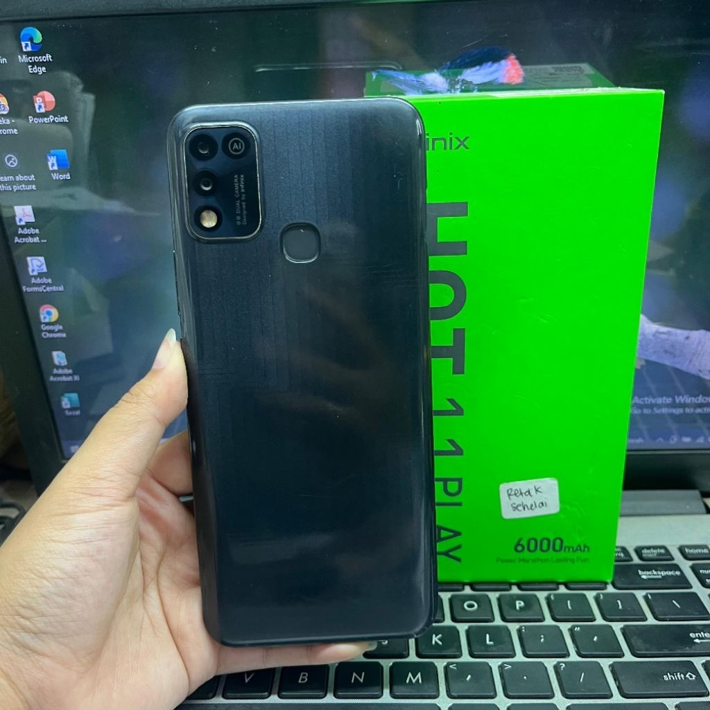 Infinix Hot 11 Play 4/64 Ori Second