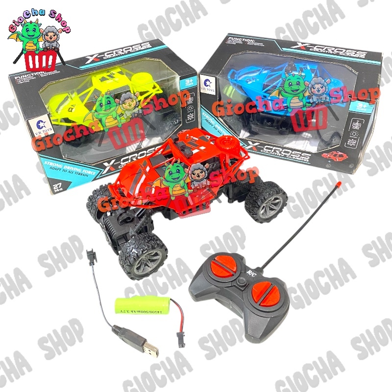 MAINAN ANAK MOBIL JIP X-CROSS COUNTRY CLIMBING REMOTE CONTROL [2462-B] - MAINAN MOBIL OFF ROAD RC JE