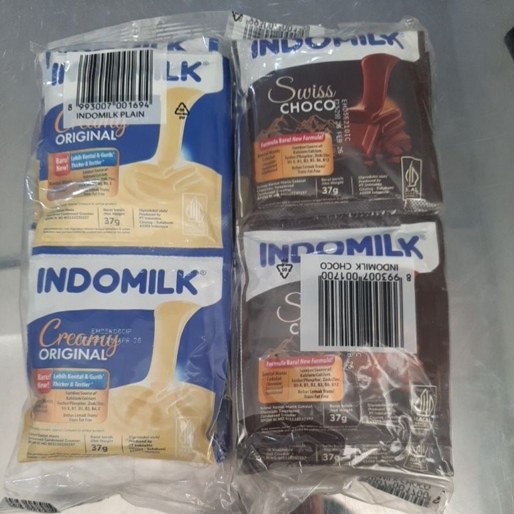 

indomilk sacet putih / coklat isi 6 pcs