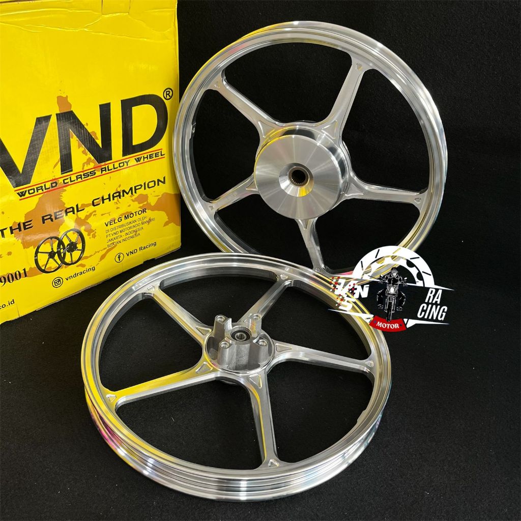 Velg VND AK55 Vario 125/150, Vario 110/Beat/Scoopy UKURAN 140/160-17 RING 17 ORIGINAL