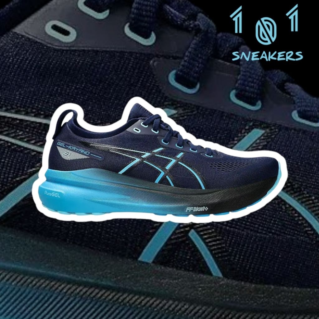 SEPATU RUNNING SHOES ASICS GELL KAYANO 31 NAVY BLUE