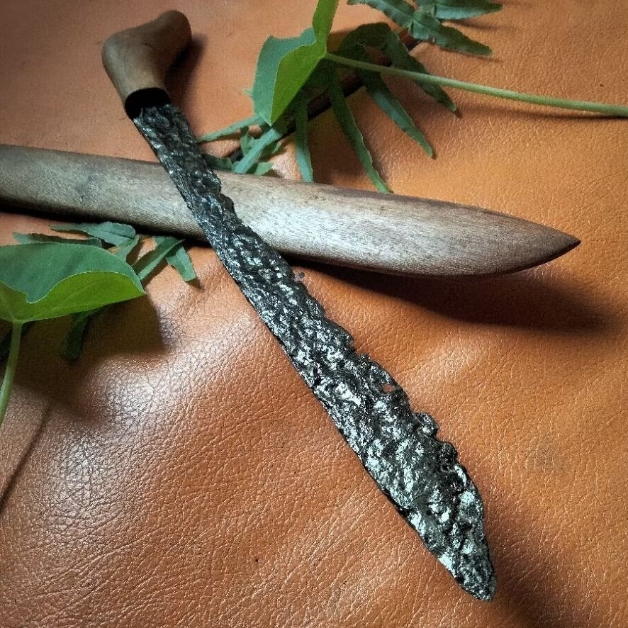 keris sepuh pusak a tindih ped ang kebak pamor pedaringan wos wutah wilah membatu full est tangguh s