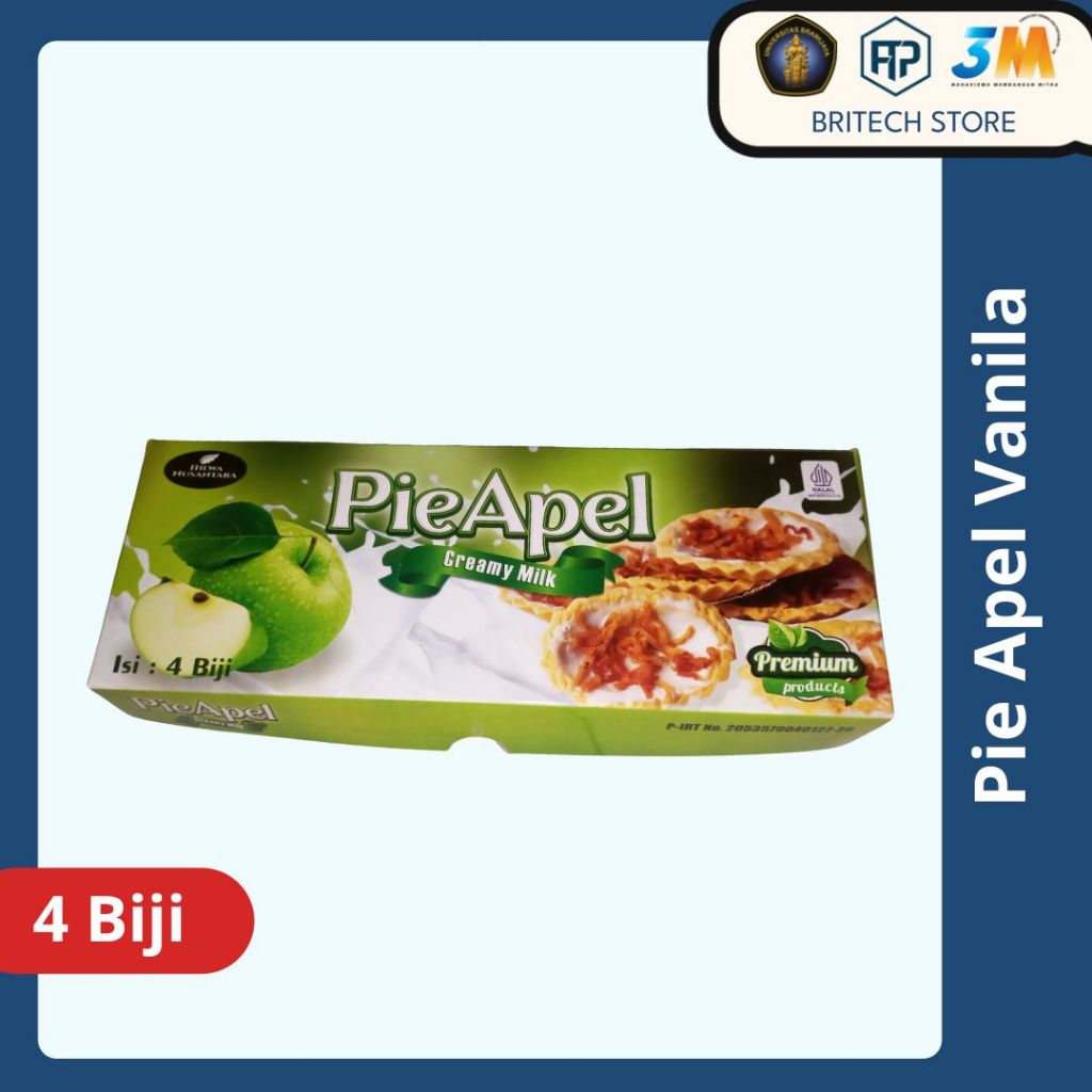

Pie Apel Vanila, Pie Apel Coklat, dan Pie Original Hilwa Nusantara