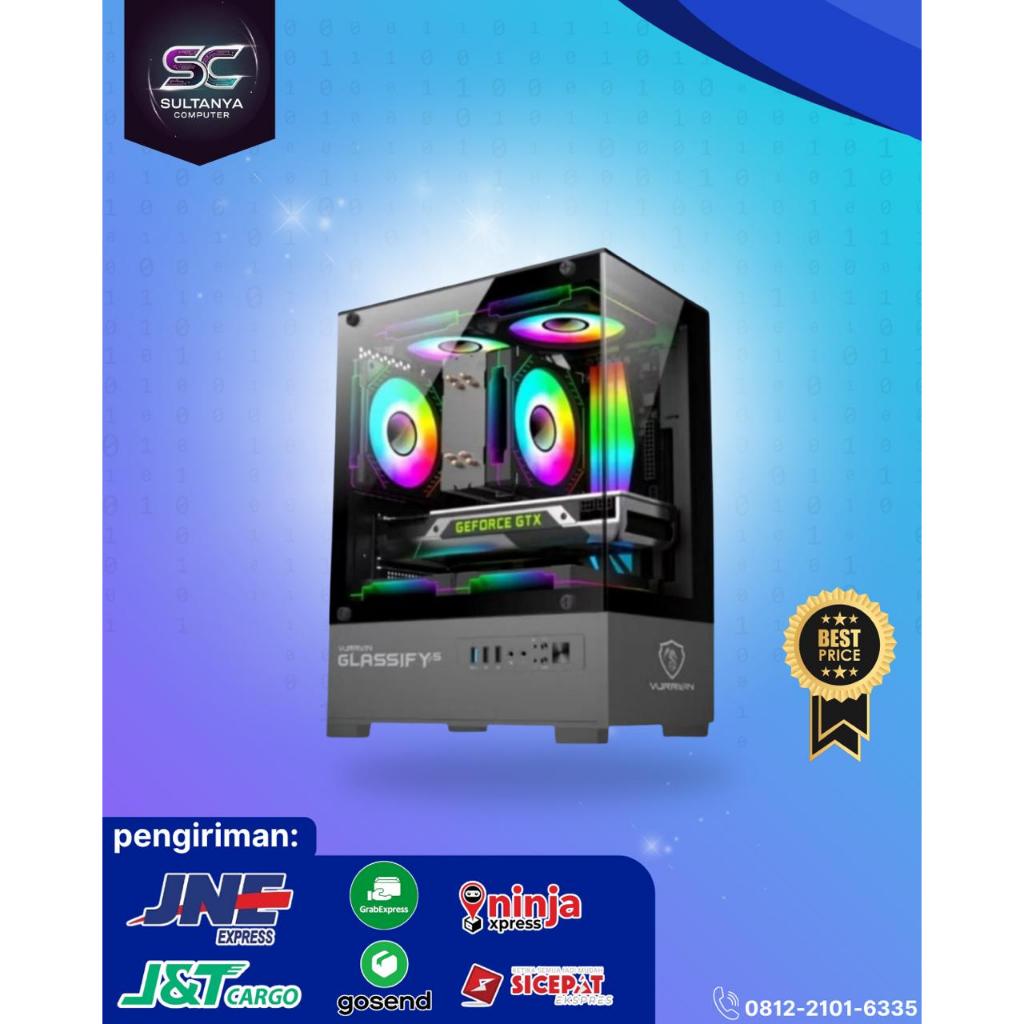 pc gaming pc desain core i7 vga 4gb Ram 8gb Garansi