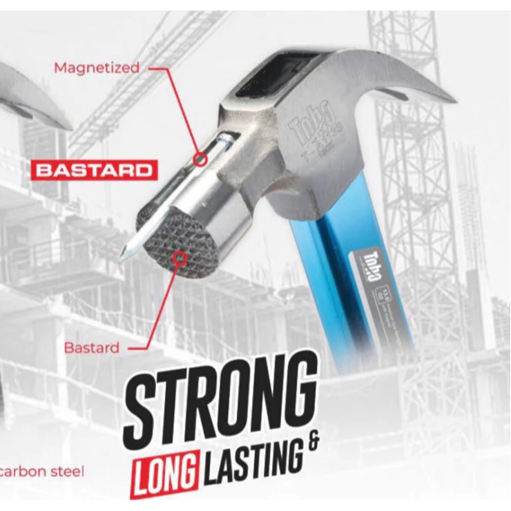 PALU KAMBING TOHO 13 OZ 16 OZ / PALU GERIGI GG FIBERGLAS + KARET HANDLE / PALU KOKOH TOHO 13 OZ