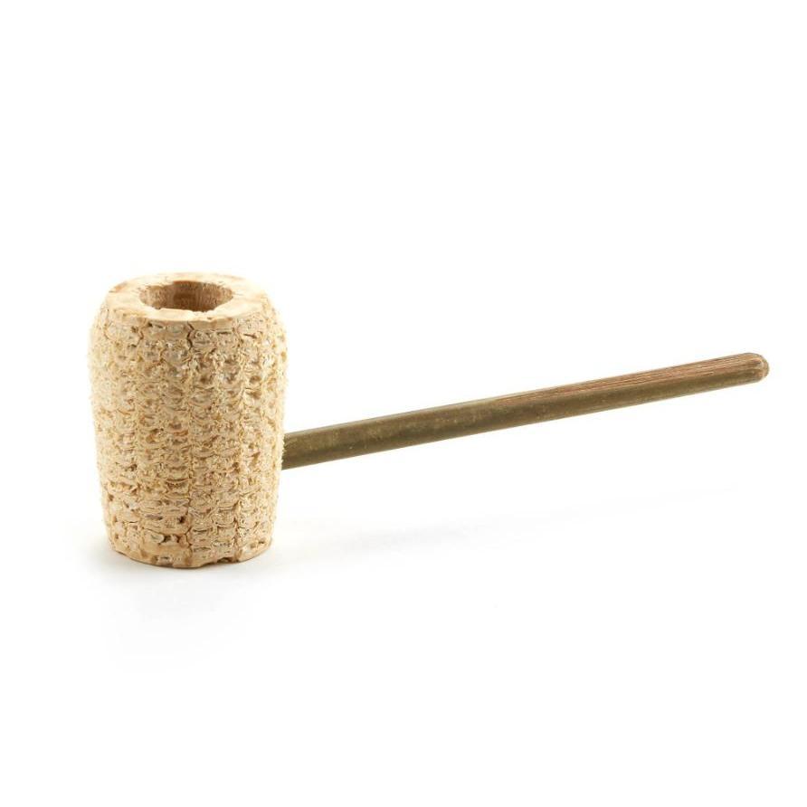 Missouri Meerschaum Virginia Planter Corn Cob Pipe - Pipa Cangklong - Pipa Jagung