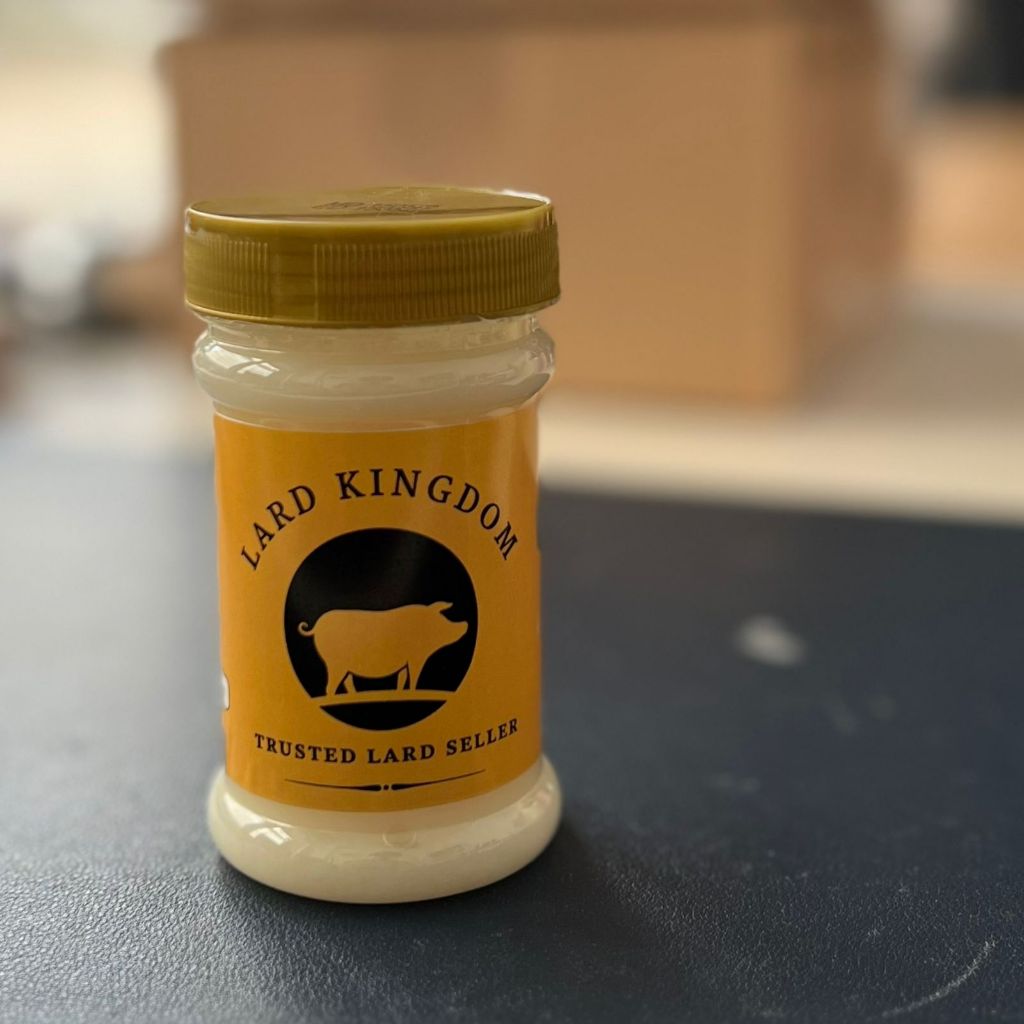 

minyak babi lard oil lemak babi murni dalam kemasan isi 120 gr 100% asli siap pakai Home Made kualitas resto