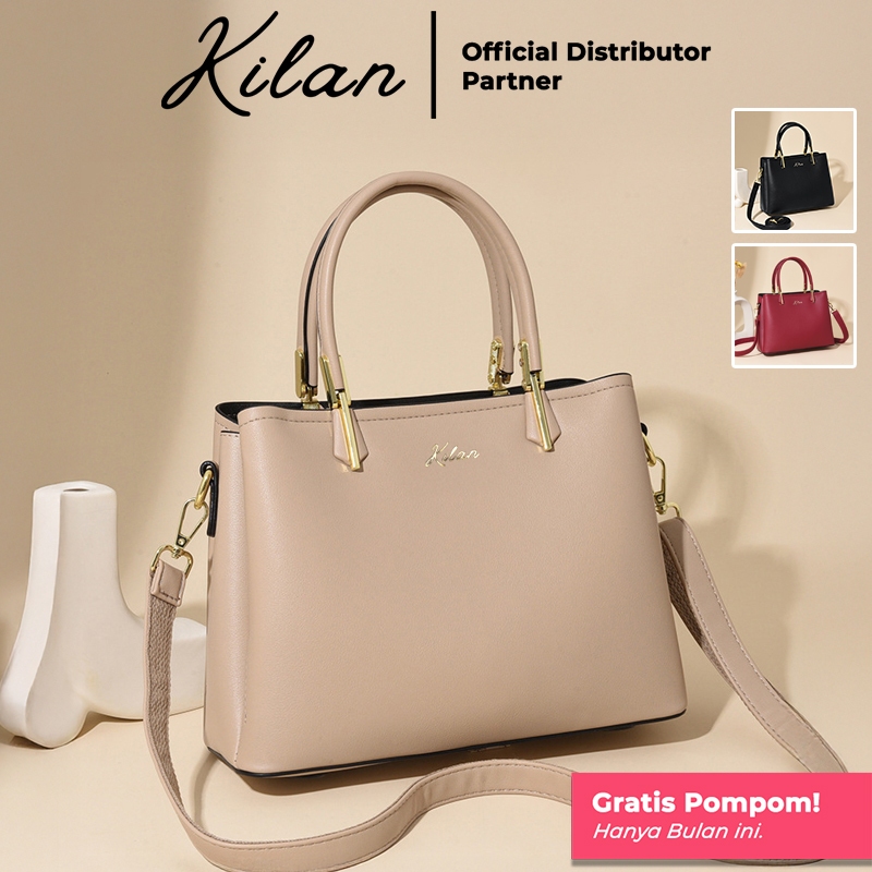 FITBAGS Tas Wanita Hanako Bag Elegan Handbag Wanita Selempang