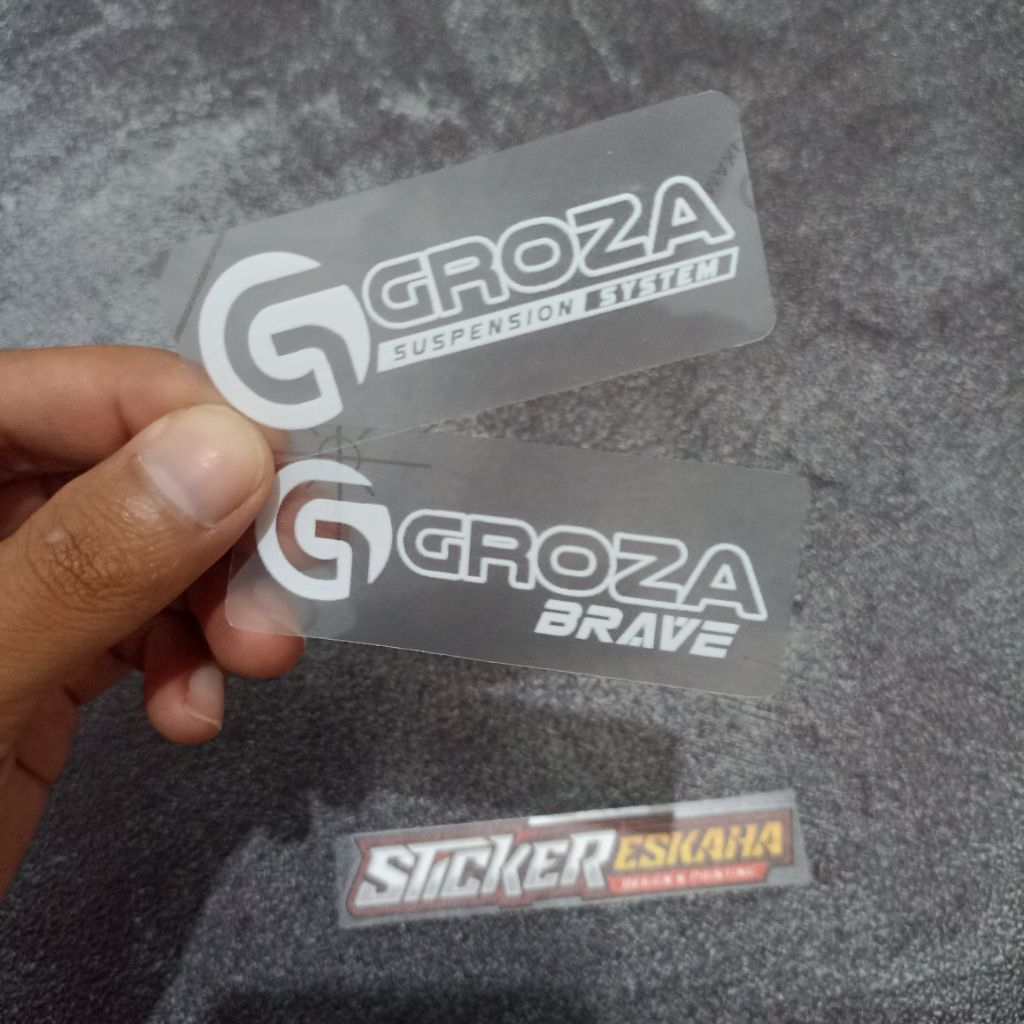 Stiker Shock Groza Brave EF Series