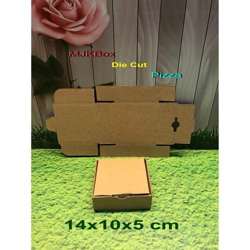 

kardus karton box uk.14x10x5 cm....model Pizza, baru polos