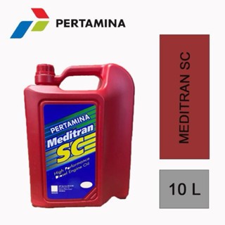 Pertamina Meditran SC 15W-40 - Pelumas Oli Mesin Mobil Diesel 10 Liter Original