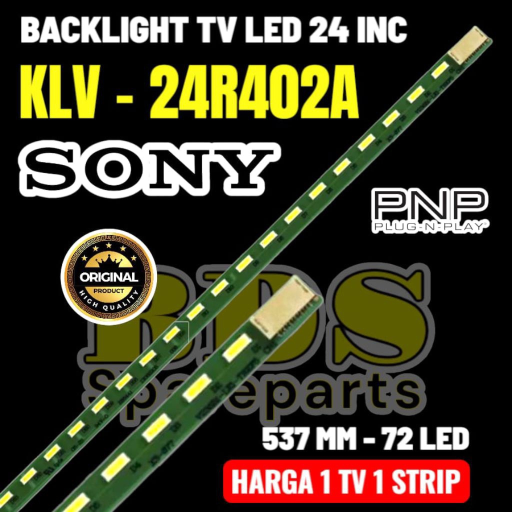BACKLIGHT TV LED SONY 24 INC KLV-24R402A 24R402A