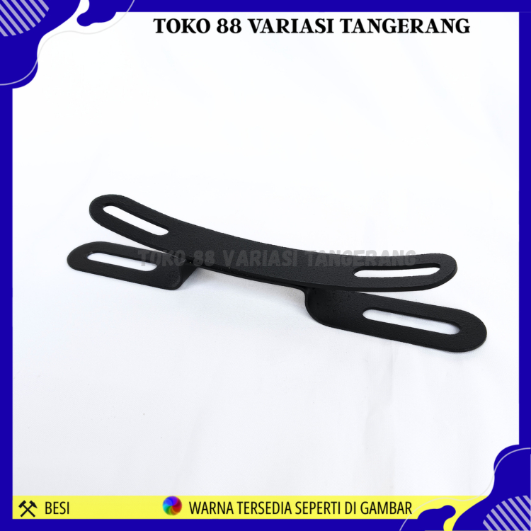DUDUKAN PLAT NOMOR PCX 150&160 DEPAN SAJA BRACKET PLAT NOMOR PCX 160