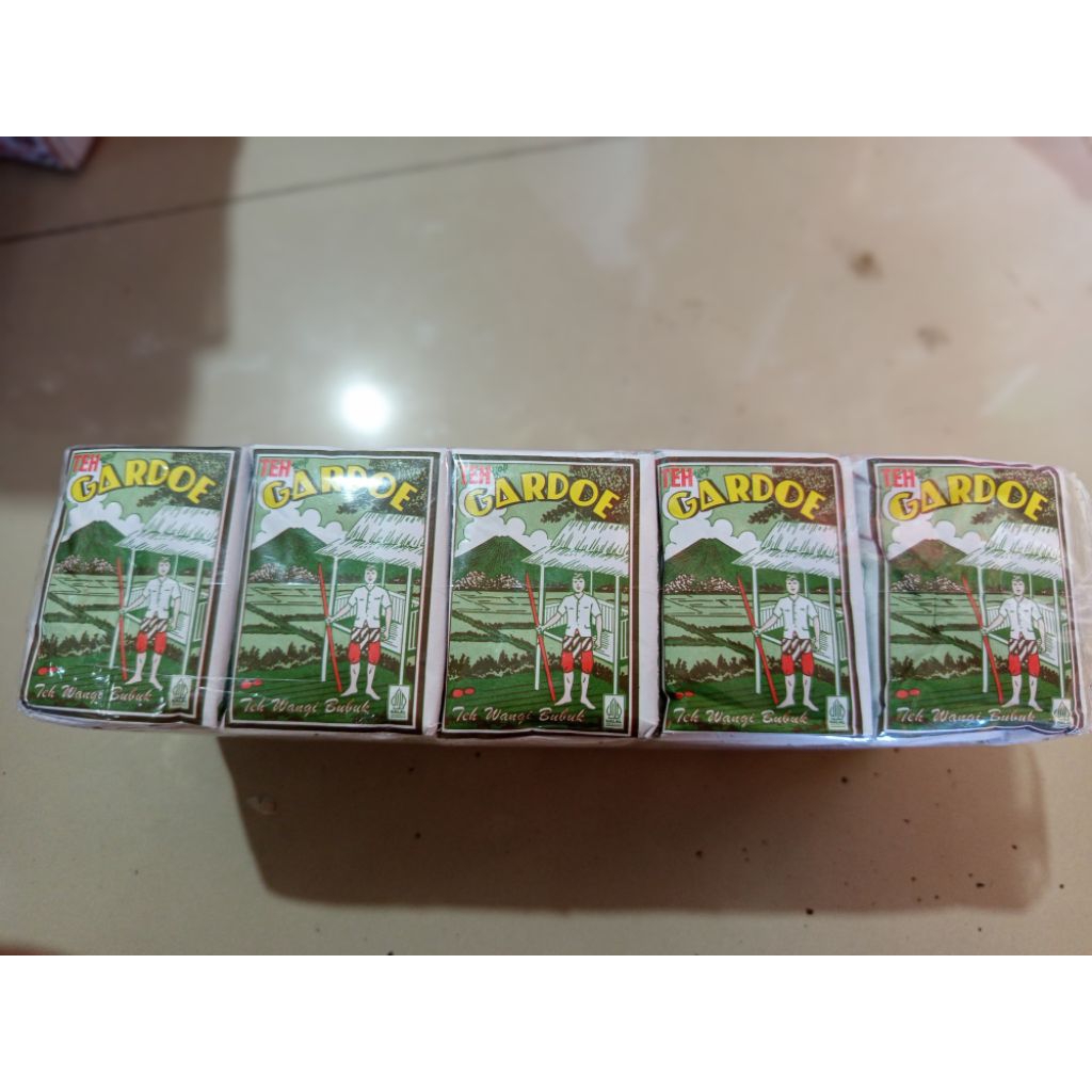 

teh tubruk cap gardoe 1 slop isi 10 bungkus