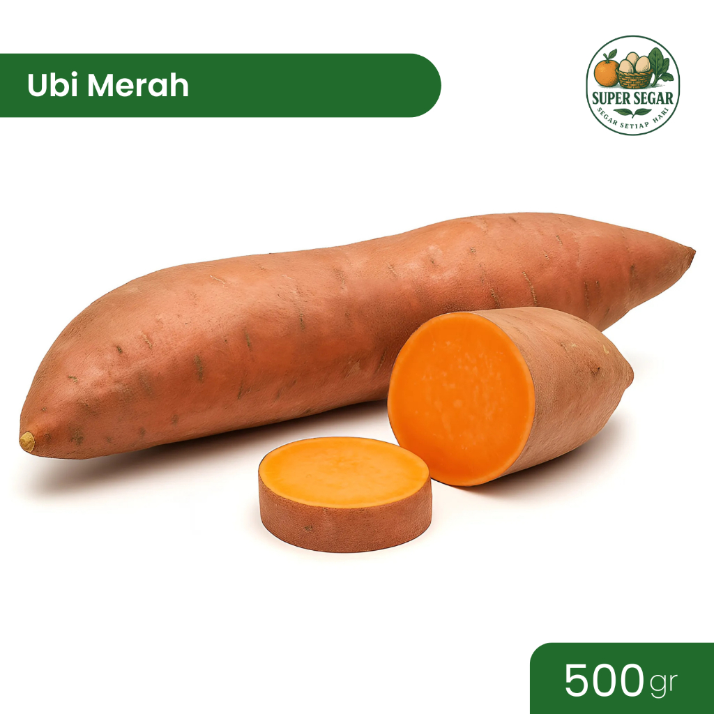 

Ubi Merah 500-1000gr Super Segar