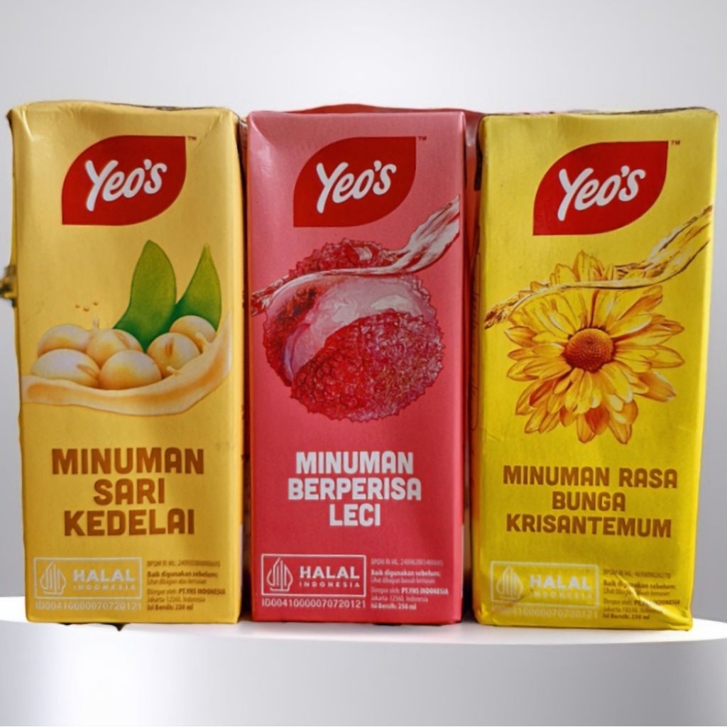 

Minuman import Yeo's Yeos Drink 250ml